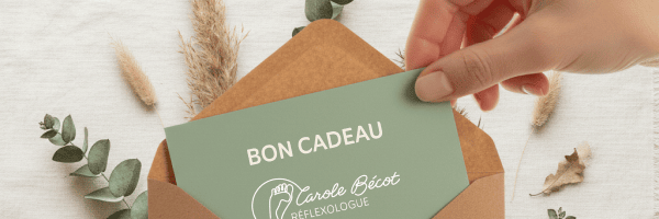 bon cadeau reflexologie